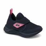 Tênis Klin New Sport Marinho Rosa Doce
