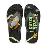 Chinelo Infantil Klin Acqua Kids Preto Espaço