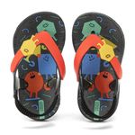 Chinelo Infantil Klin Acqua Print Preto