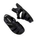 Mini Melissa City Sandal Preta