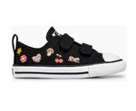 Tênis Infantil Converse All Star 2v Preto Bordado