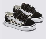 Tênis Infantil Vans Old Skool Primary Check Preto e Branco Original |18 ao 25