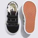 Tênis Infantil Vans Old Skool Primary Check Preto e Branco Original |18 ao 25