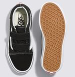 Tênis Infantil Vans Old Skool V Preto Velcro Original | 18 ao 25