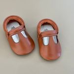Sapatinho Recém-Nascido Mimomox Moccs Pippo - Rum