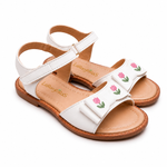 Sandália Infantil Laranjeiras Bordados Luna Branca 23 a 30