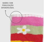 Meia Infantil Kidsplash Daisy