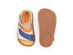 Sandália Tip Toey Joey Crunchy Jacaré Azul