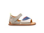 Sandália Tip Toey Joey Crunchy Jacaré Azul
