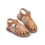 Sandália Infantil Laranjeiras Napa Capuccino 20 a 25