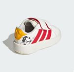 Tênis Adidas Infantil Grand Court Mickey Branco e Vermelho