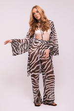 KIMONO TULE ZEBRA