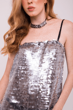 DRESS ESCAMA LONGO