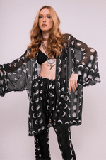KIMONO TULE LUA GREEN