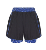 Shorts Illusion Metal Estampado Blues