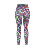 Calça Legging Basic Estampado Psico
