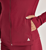 JAQUETA SLIM BASIC COLOR OPACO