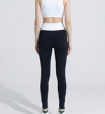 Calça Legging Com Recortes Malva