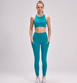 CALÇA LEGGING BASIC COLOR OPACO VERDE