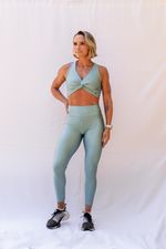 Top Twist - Azul Celeste