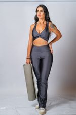 Calça Flare Olympia - Cinza
