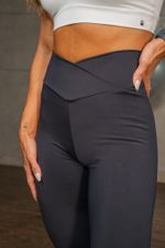 Calça Legging Nakay Cos Cruzado Preta