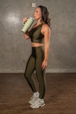 Calça Legging Olympia Verde Vulcano
