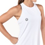 Camiseta UV 50 Comportada Branca Corro, Logo Existo