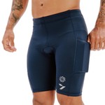 Bermuda de Compressão com Bolsos Masculina Sette Marinho