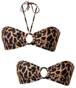 Leopard Print - Top Tomara Que Caia Argola