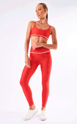 Vegas Vermelho Rouge - Calça Legging