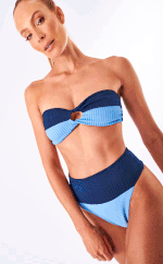 Top Cross Bicolor Azul