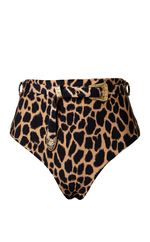 Leopard Print - Calcinha Hot Pants Western