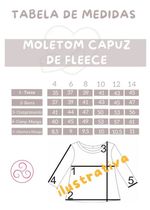 Moletom Capuz Infantil Coral Fluor