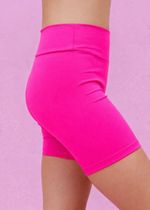 Bermuda Infantil Pink Neon