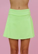 Shorts Saia Infantil Verde Neon