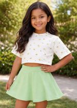 Cropped Infantil Limão