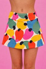 Shorts Saia Infantil Caju