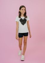 Bermuda Preta Infantil