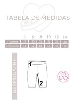 Bermuda Preta Infantil