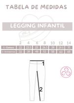 Legging Infantil Tangerina