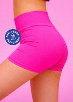 Shorts De Baixo Pink Neon