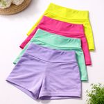 Kit Short De Baixo Cores Sortidas