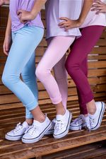 Legging Infantil Marsala 