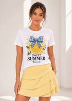 T-Shirt Adulto Off White Sweet Summer Time
