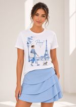 T-Shirt Adulto Off White Paris