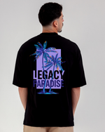 Camiseta Oversized Preta Born