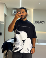 Camiseta Oversized Preto Frequency 07