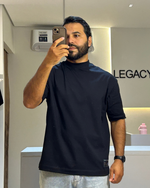 Camiseta Oversized Preto Frequency 10