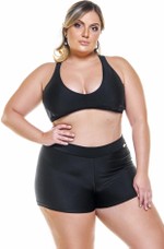 Sutiã Plus Size Nadador, Preto